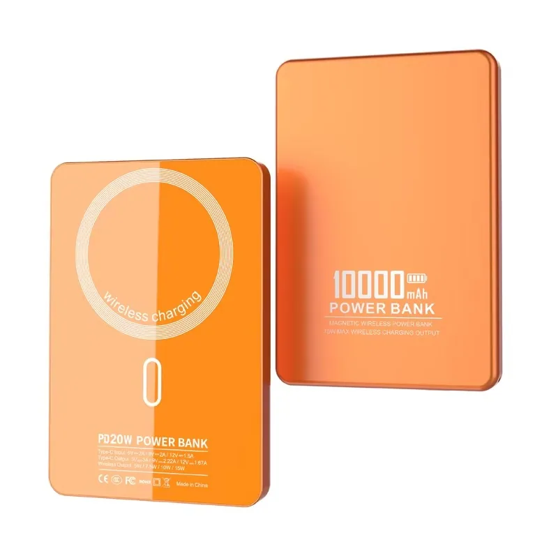 10000mAh 10.7mm Ultra Slim Magnetic Wireless Power Bank TU-158B