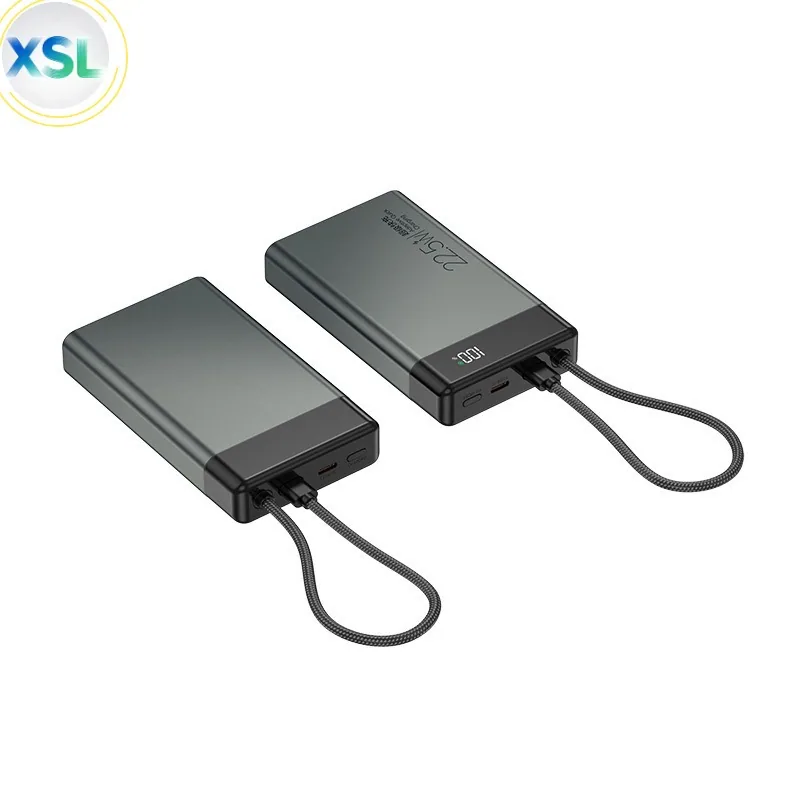 10000mAh 22.5W Aluminum Power Bank with Built-in USB-C Cable TU-CK099 thumbnail 3