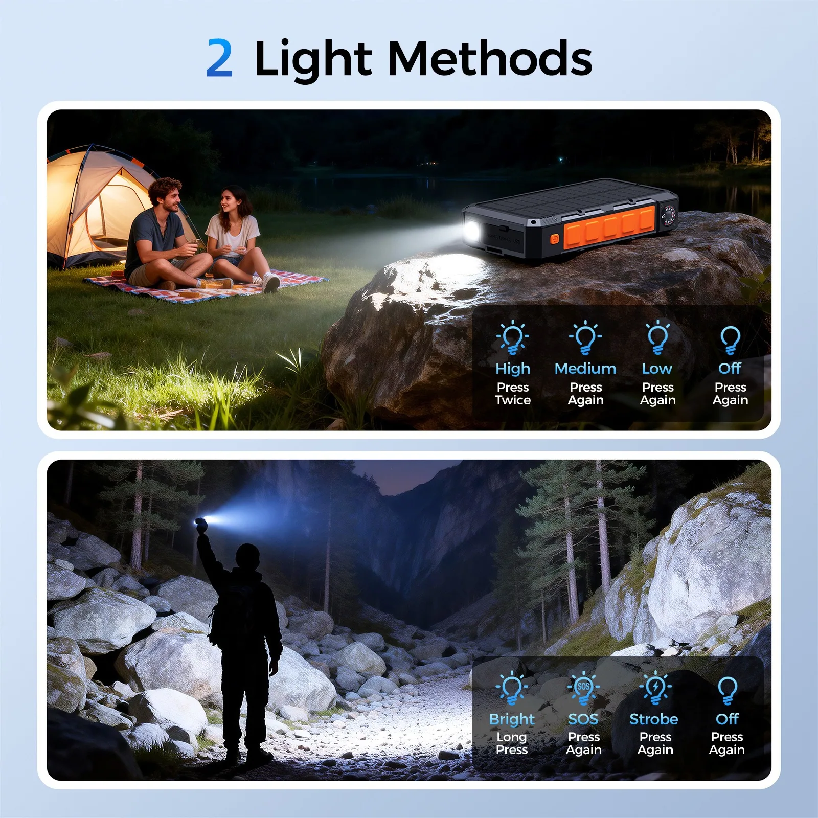 20000mAh 35W Laptop Solar Power Bank TU-ZL602-2 thumbnail 8