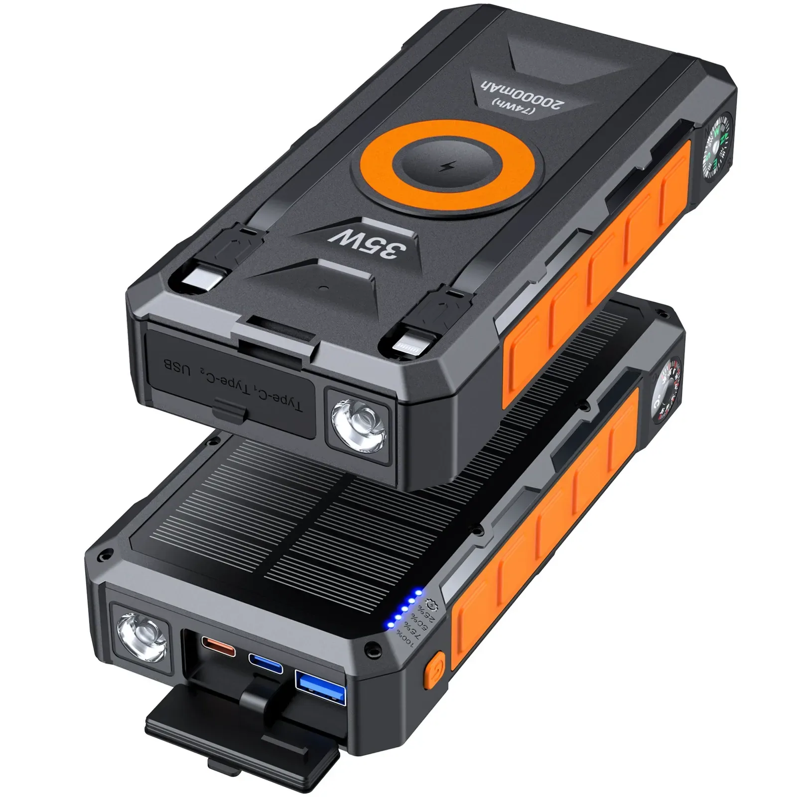 20000mAh 35W Laptop Solar Power Bank TU-ZL602-2 thumbnail 11