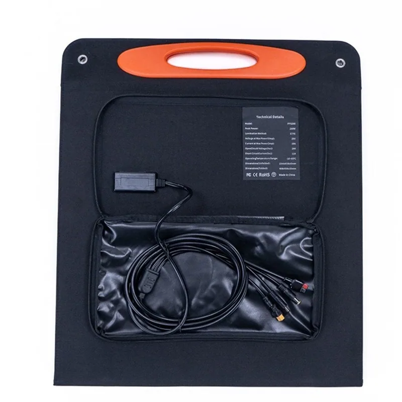 200W Foldable Solar Panel thumbnail 5