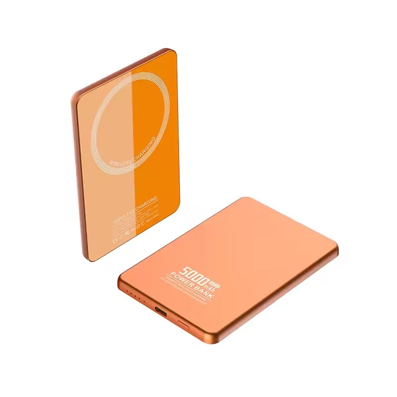 5000mAh 6.35mm Ultra Slim Magnetic Wireless Power Bank TU-158A