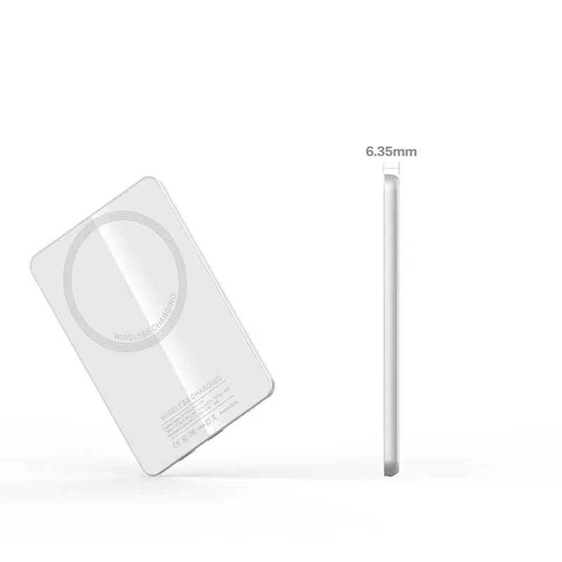 5000mAh 6.35mm Ultra Slim Magnetic Wireless Power Bank TU-158A thumbnail 7
