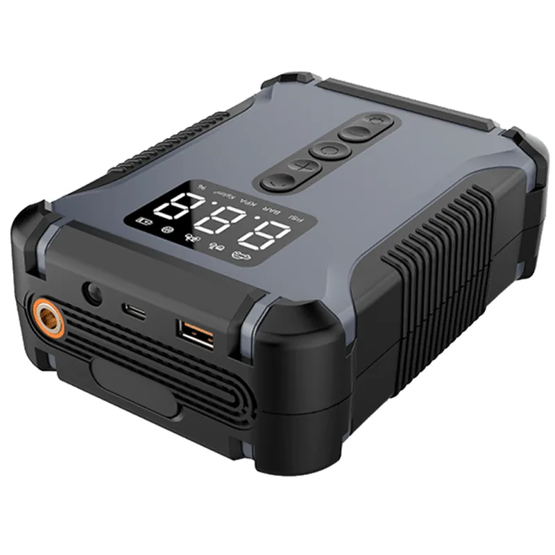 Emergency car battery booster with inflator TA-013 thumbnail 2