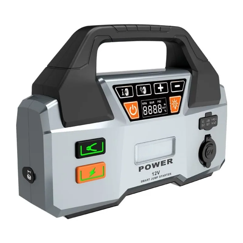 Jump starter with tire inflator for SUVs and trucks TA-014 thumbnail 2